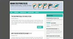 Desktop Screenshot of dolphinblog.bitchindave.com